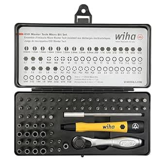 wiha 75965 precision micro bit ratchet steel storage box 65-piece|wiha 75965 specs.